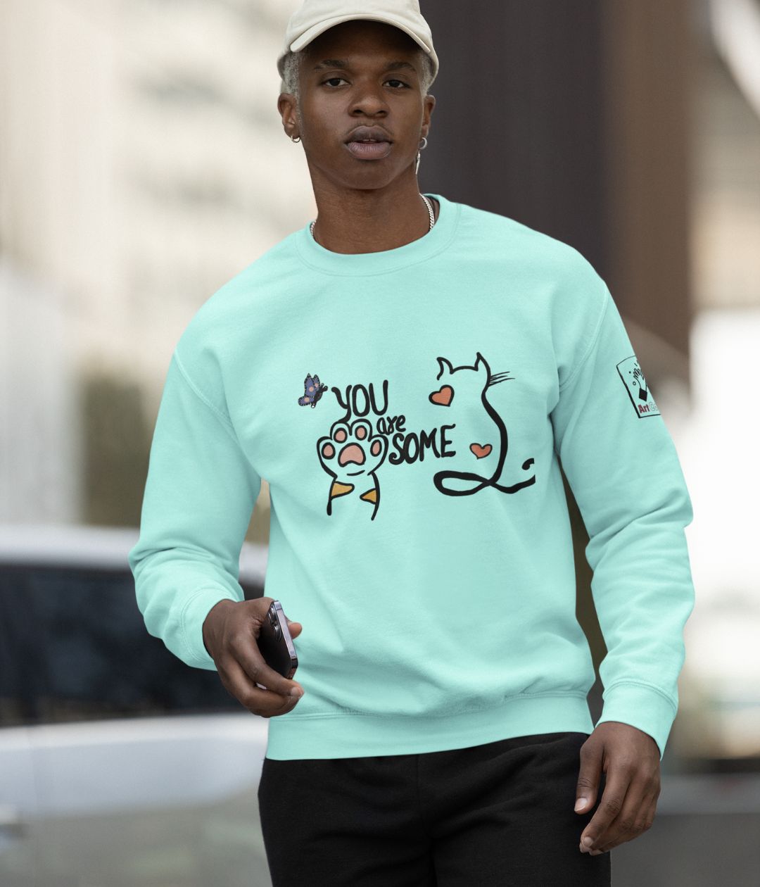 You Are Pawsome - Unisex Sweatshirt