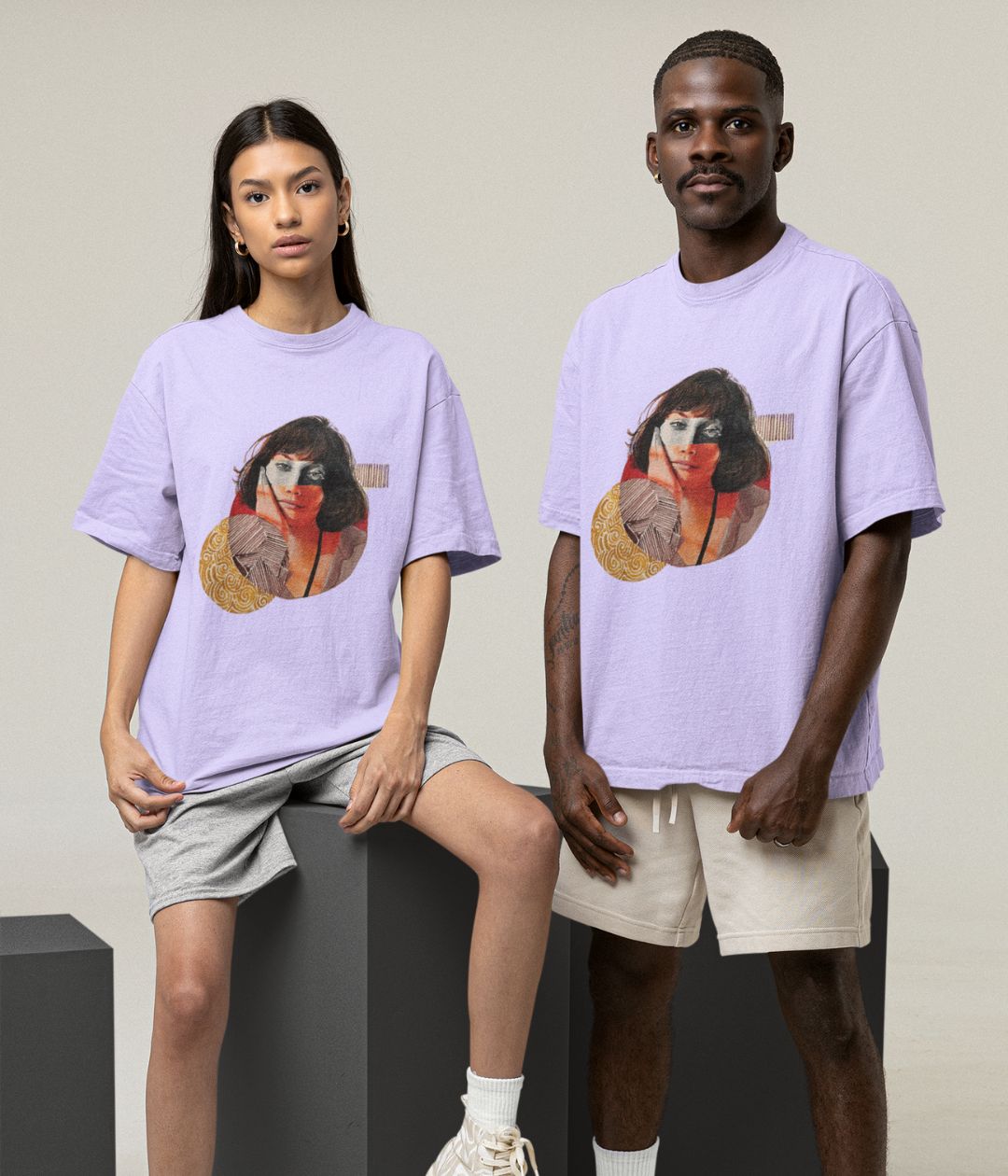 The Stare Beyond - Oversized Classic T-Shirt