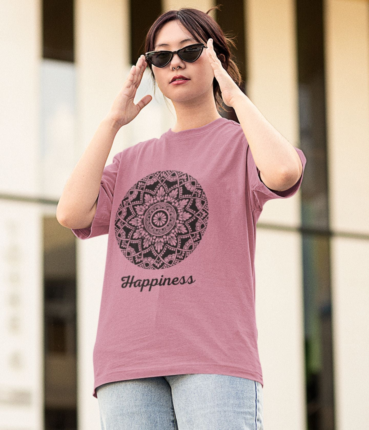 Happiness - Terry Oversized T-Shirt