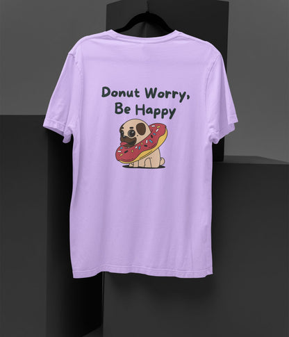 Donut Worry - Terry Oversized T-Shirt - aiink