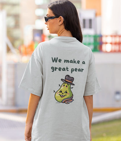 Great Pear - Unisex Oversized Classic T-Shirt - aiink