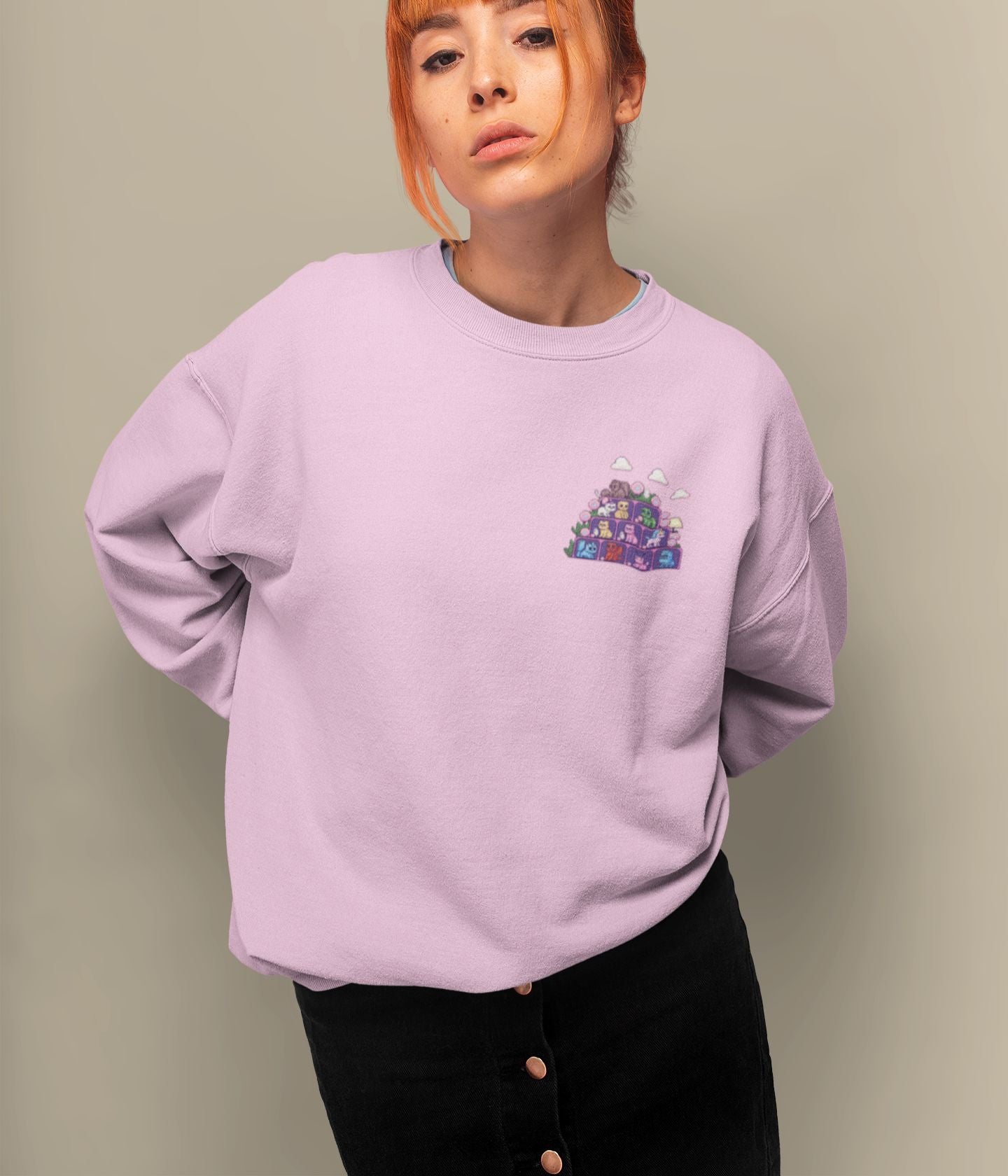 Pixel Zoo - Unisex Sweatshirt