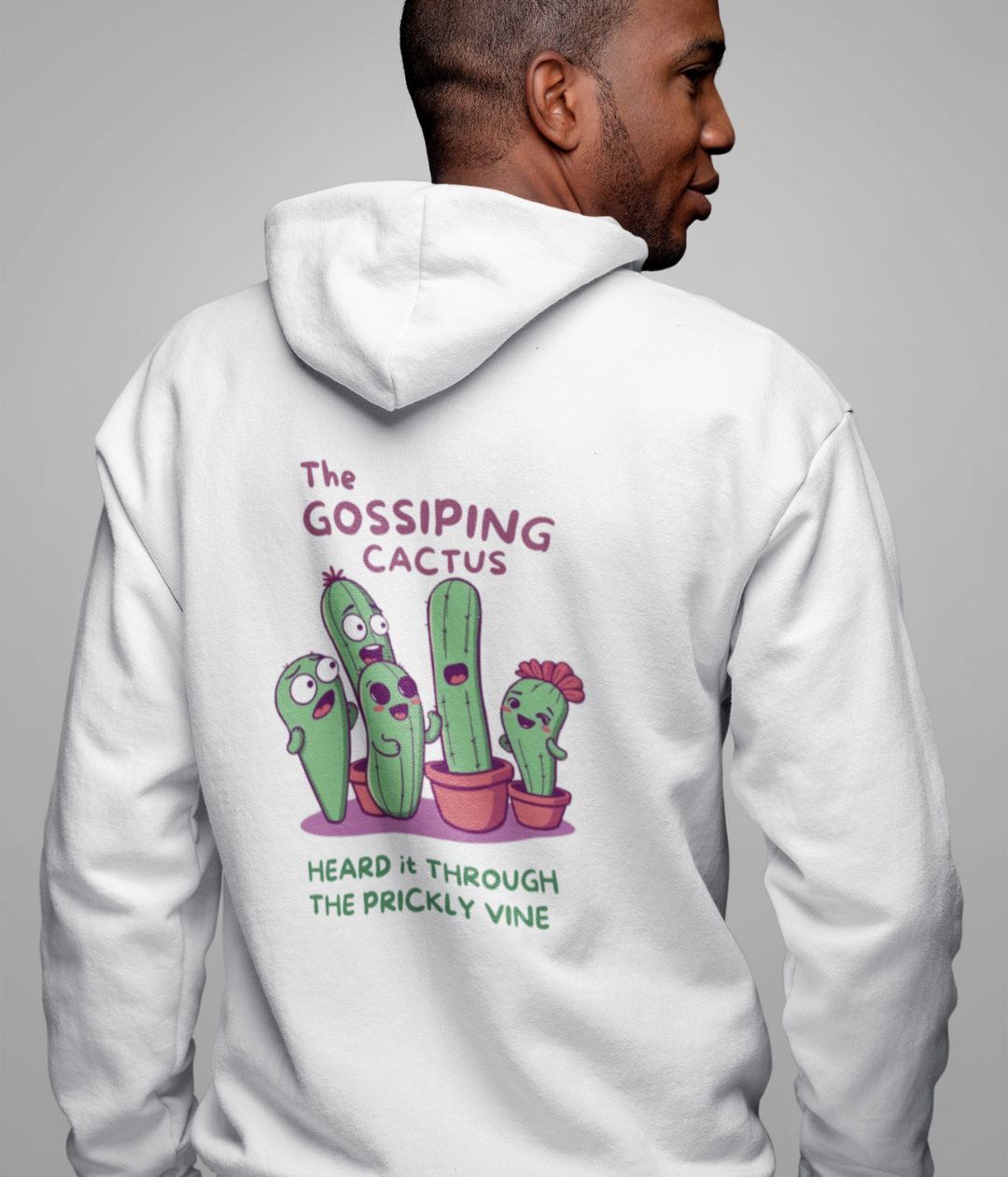 The Gossiping Cactus - Unisex Hoodie