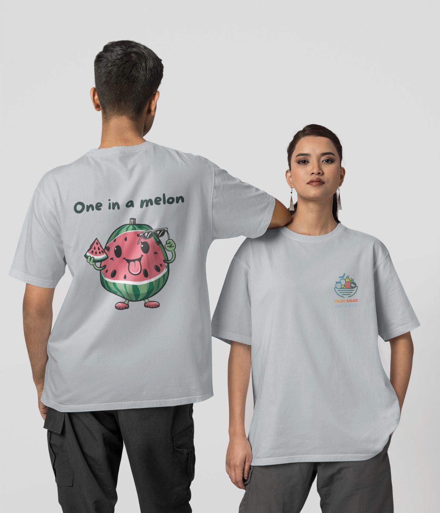 One In A Melon - Classic Oversized T-Shirt - aiink