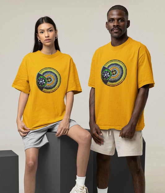 Sacred Spin - Oversized Classic T-Shirt