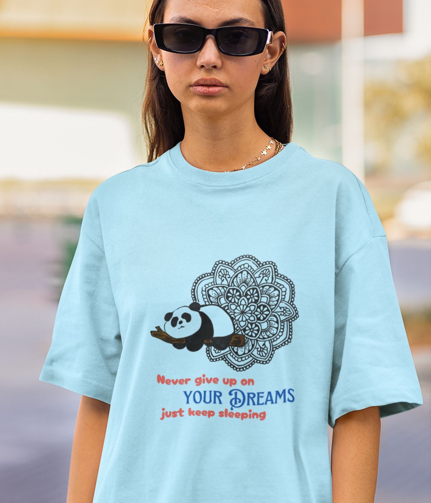 Just Keep Sleeping - Terry Oversized T-Shirt