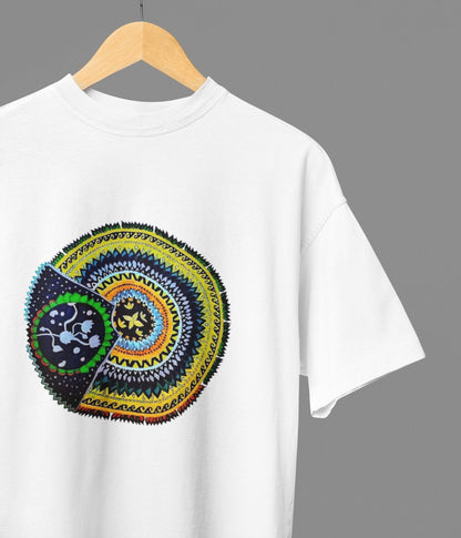 Sacred Spin - Oversized Classic T-Shirt