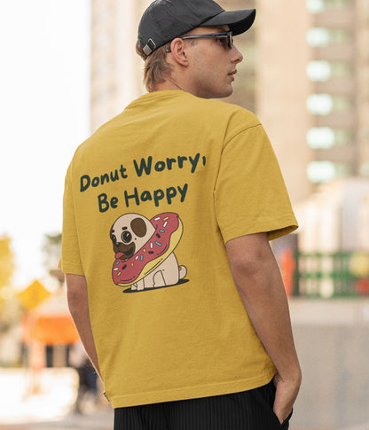 Donut Worry - Unisex Oversized Classic T-Shirt - aiink