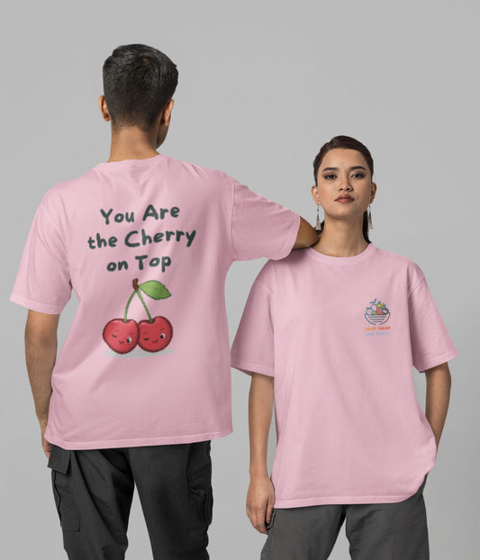 Cherry On Top - Unisex Oversized Classic T-Shirt - aiink