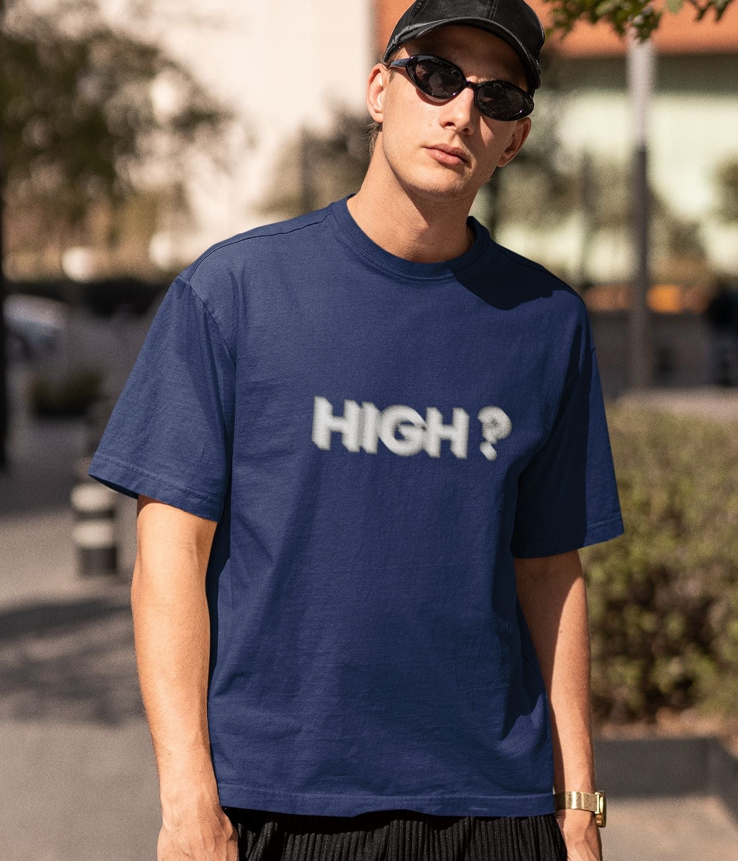 High? - Oversized Standard T-Shirt