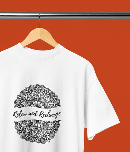 Relax And Recharge - Oversized Classic T-Shirt