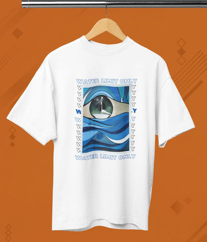 Water Limit Only - Terry Oversized T-Shirt