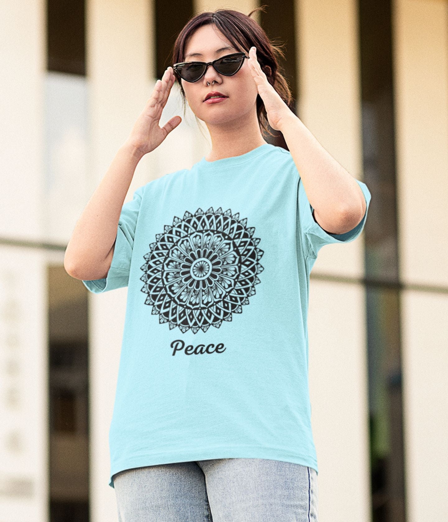 Peace - Terry Oversized T-Shirt