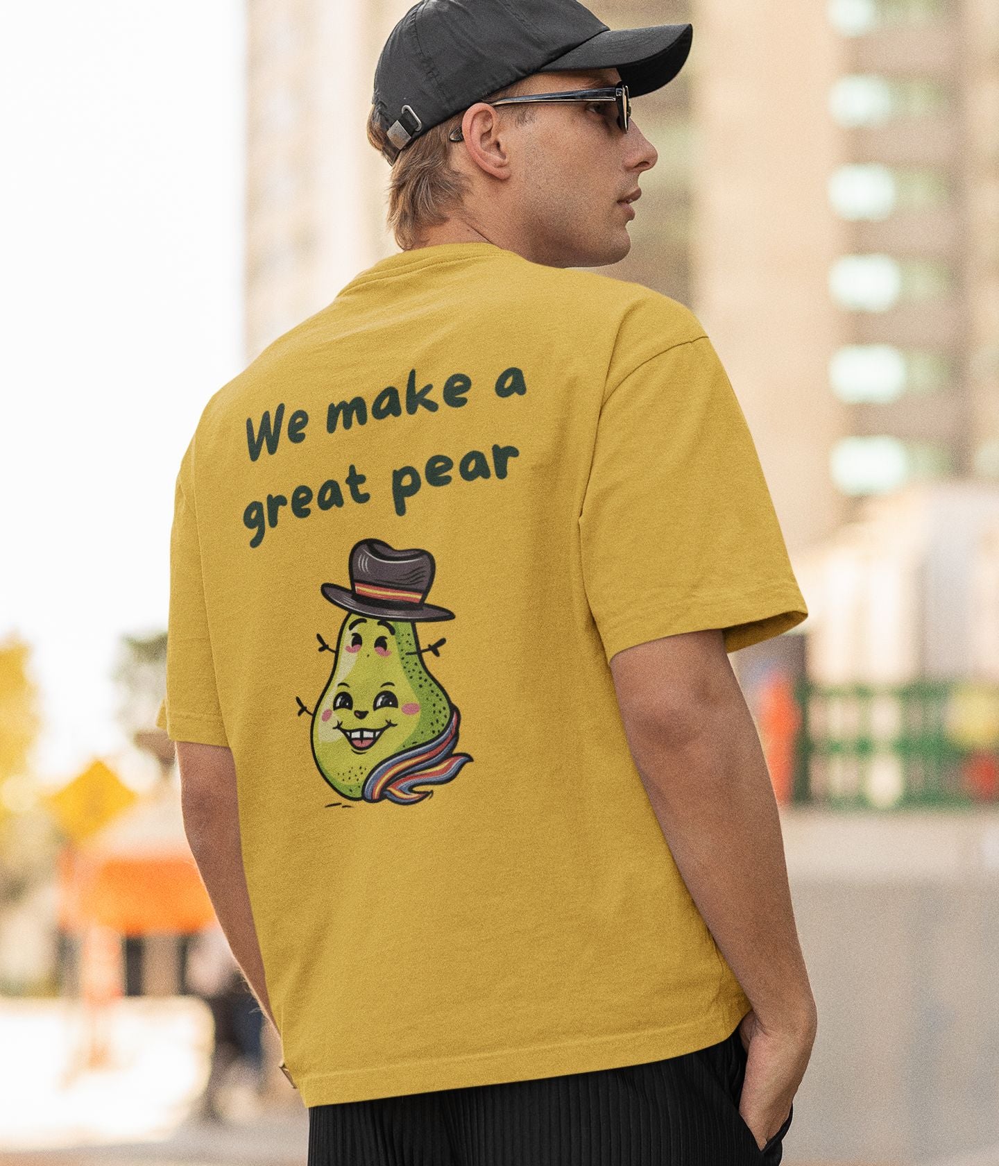 Great Pear - Unisex Oversized Classic T-Shirt - aiink