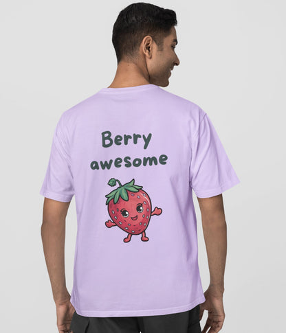 Berry Awesome - Unisex Oversized Classic T-Shirt - aiink