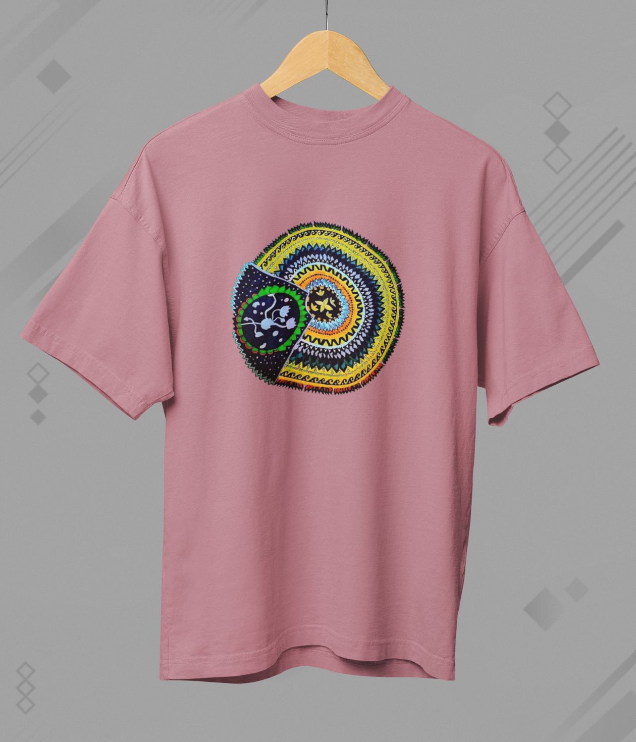 Sacred Spin - Terry Oversized T-Shirt