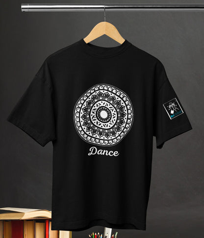 Dance - Terry Oversized T-Shirt - Dark