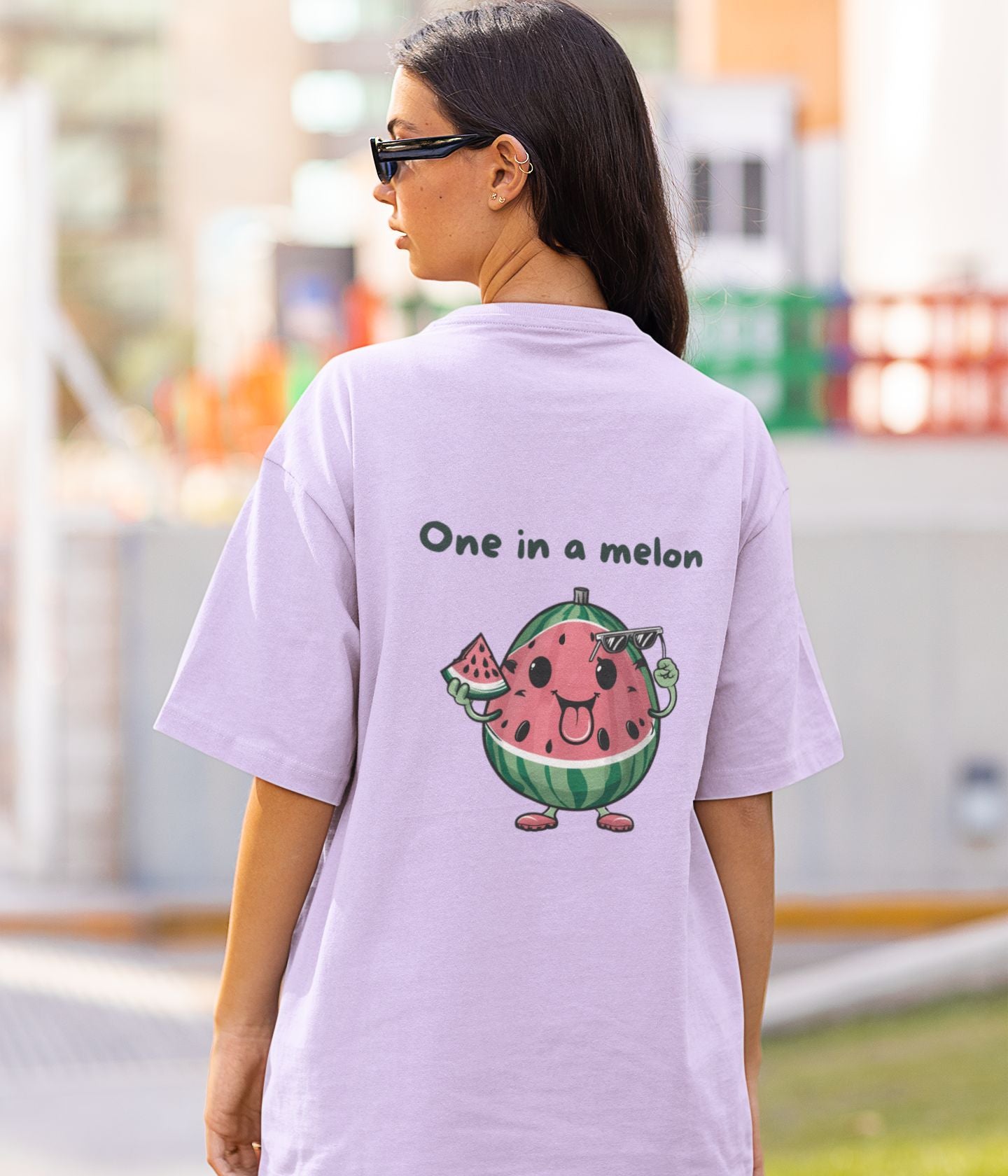 One In A Melon - Classic Oversized T-Shirt - aiink