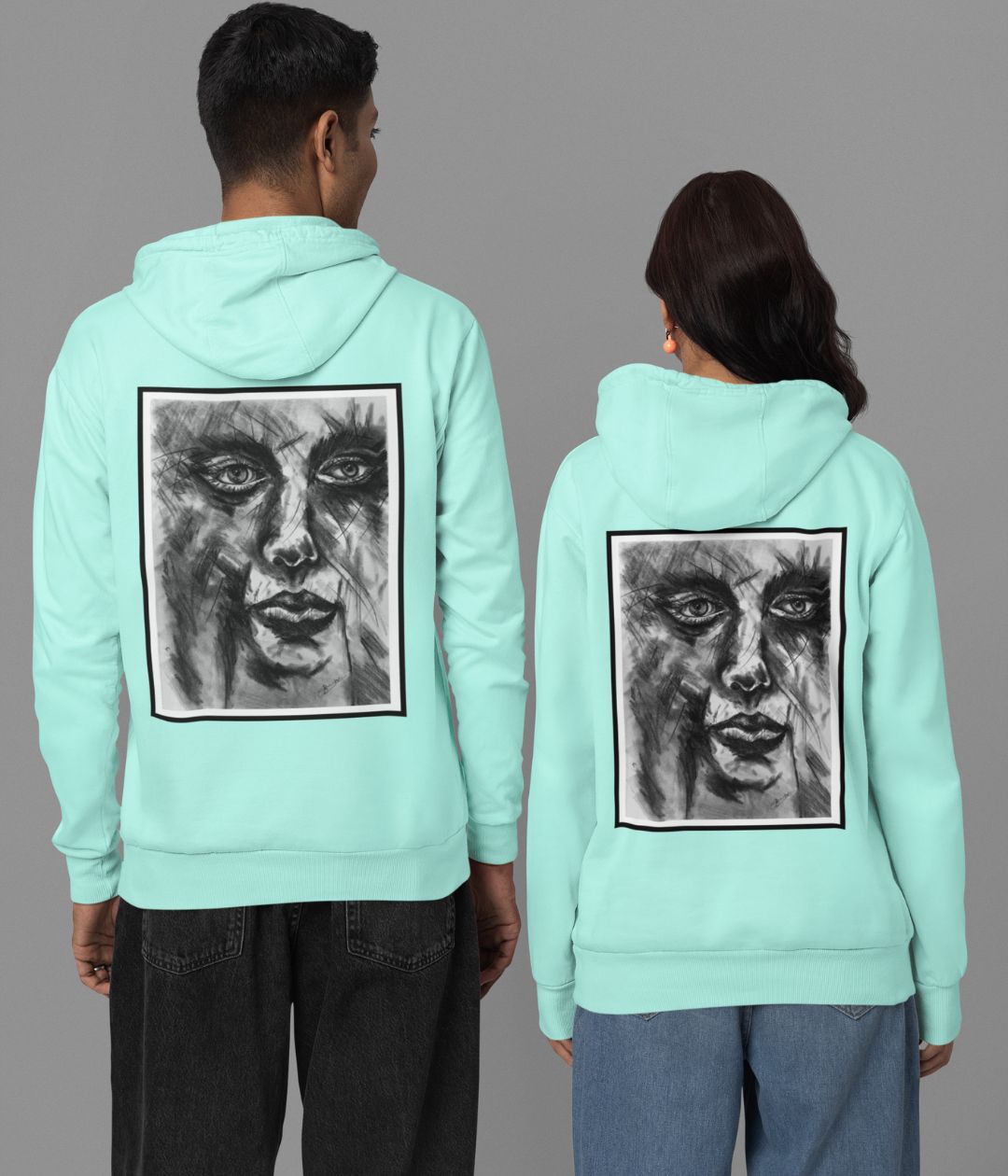 Soul In Charcoal - Unisex Hoodie