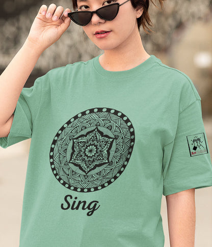 Sing - Terry Oversized T-Shirt