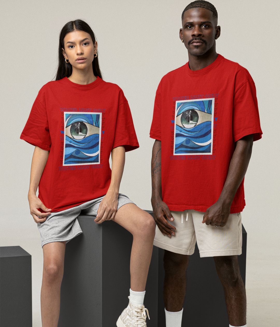 Water Limit Only - Oversized Classic T-Shirt