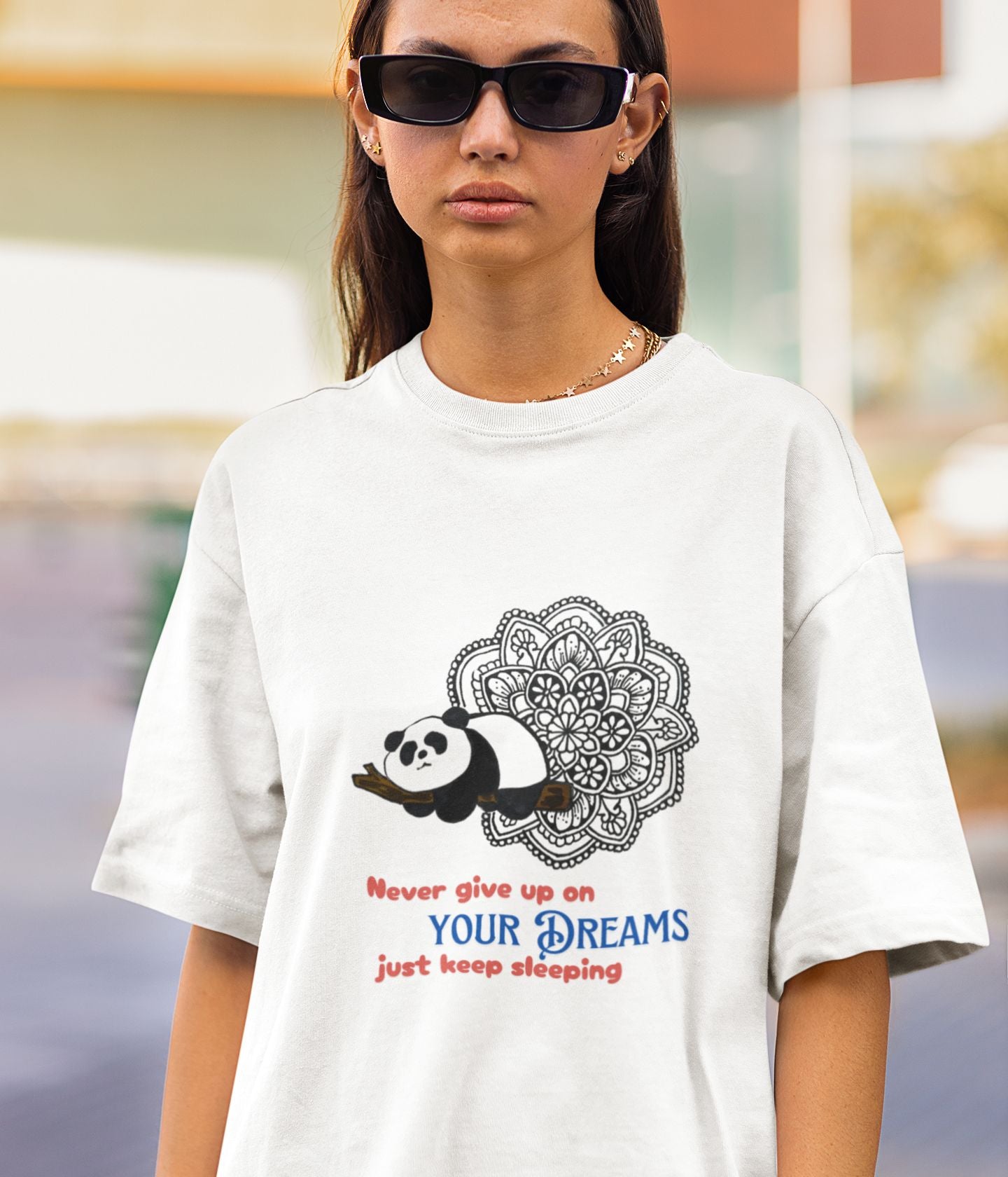 Just Keep Sleeping - Terry Oversized T-Shirt