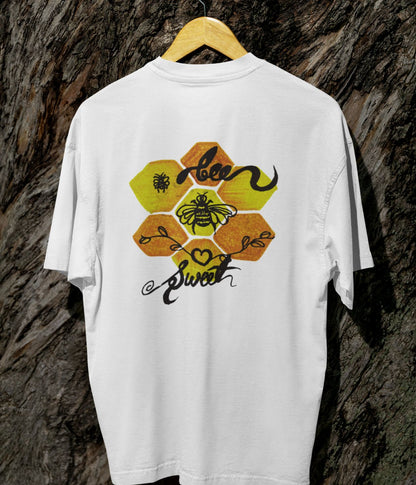 Bee Sweet - Terry Oversized T-Shirt