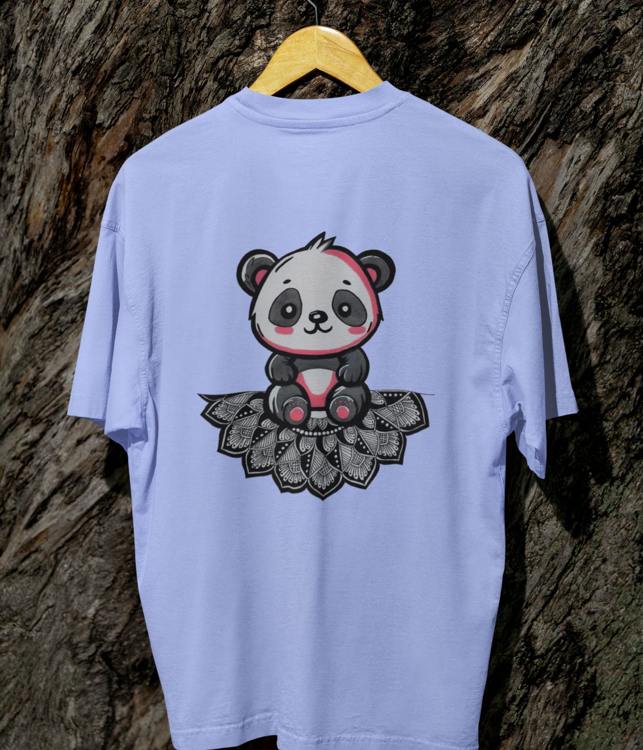 Pandamonium - Terry Oversized T-Shirt