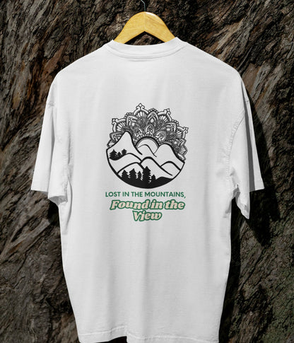 Lost In The Mountains - Terry Oversized T-Shirt