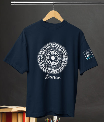 Dance - Terry Oversized T-Shirt - Dark