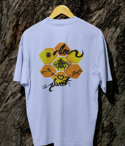 Bee Sweet - Terry Oversized T-Shirt