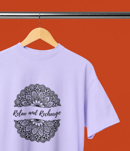 Relax And Recharge - Oversized Classic T-Shirt