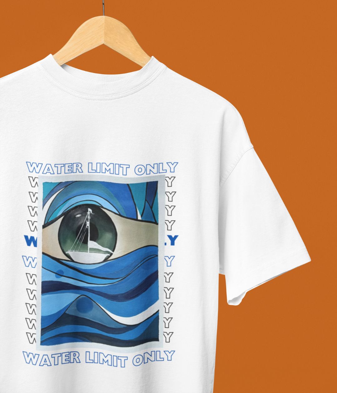 Water Limit Only - Oversized Classic T-Shirt