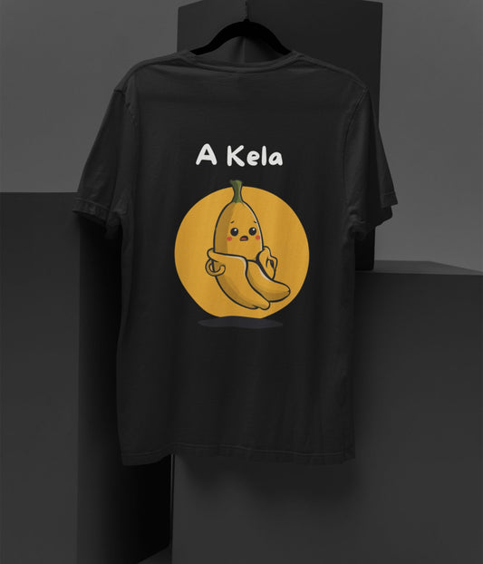 Akela - Terry Oversized T-Shirt - Dark - aiink