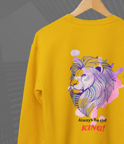 Always Be The King - Men's Sweatshirt Ai Ink™