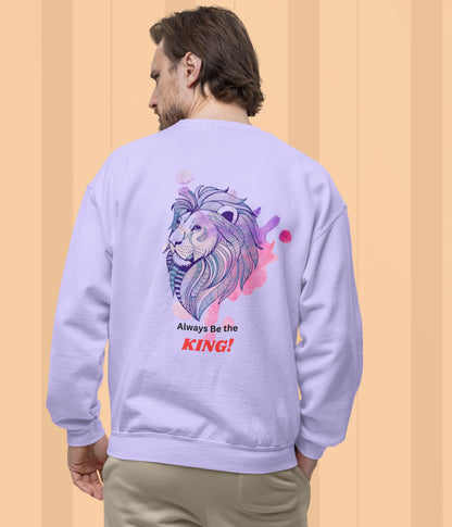 Always Be The King - Men's Sweatshirt Ai Ink™