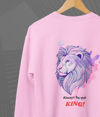 Always Be The King - Men's Sweatshirt Ai Ink™