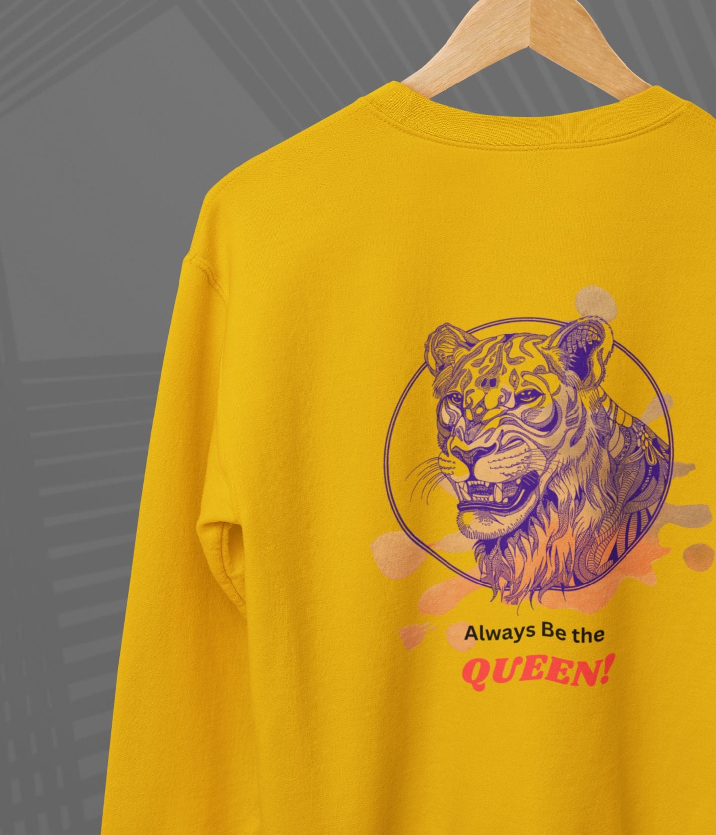 Always Be The Queen - Women's Sweatshirt Ai Ink™