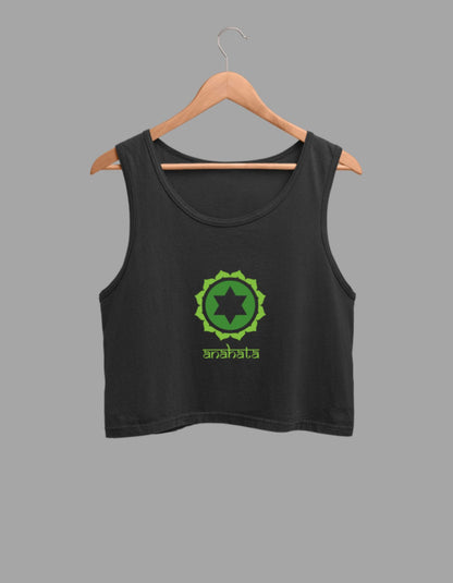 Anahata - Women's Crop Tank - aiink