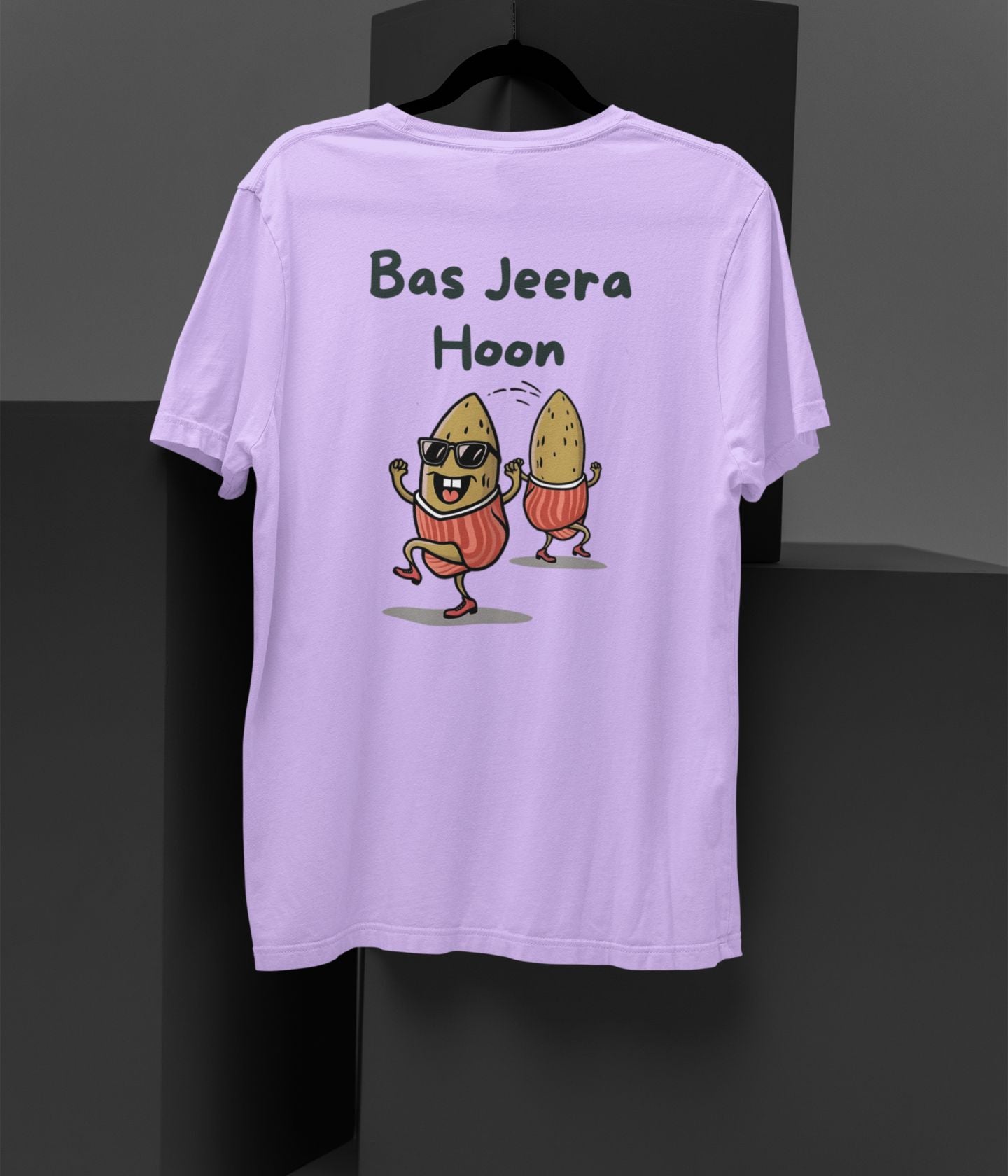 Bas Jeera Hun - Terry Oversized T-Shirt - aiink