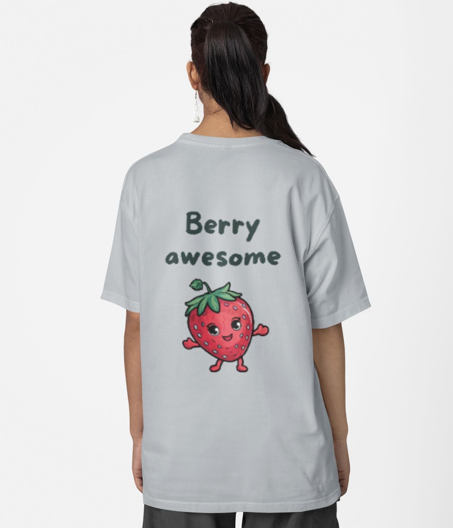 Berry Awesome - Unisex Oversized Classic T-Shirt - aiink