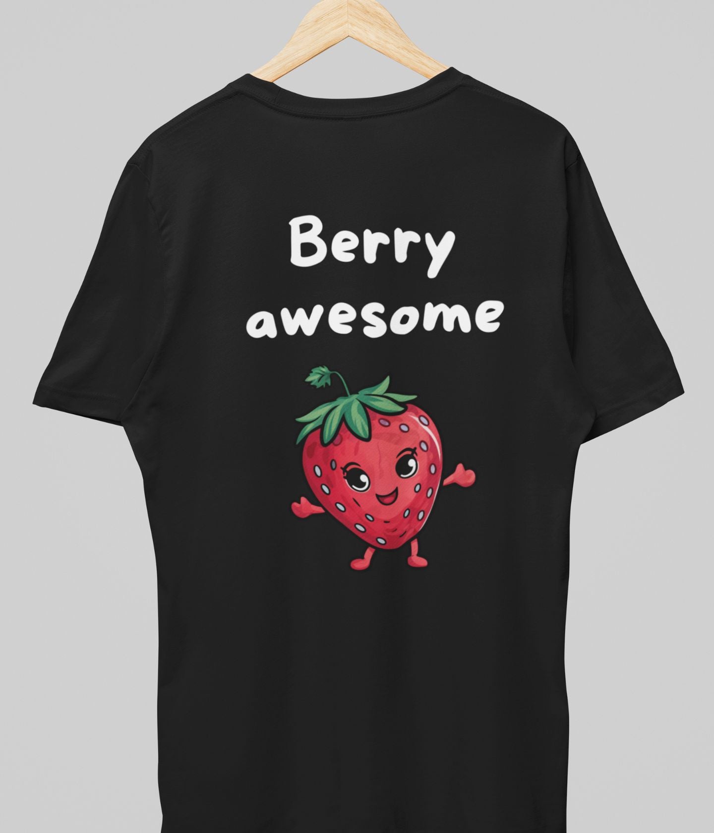 Berry Awesome - Unisex Classic T-Shirt - Dark - aiink