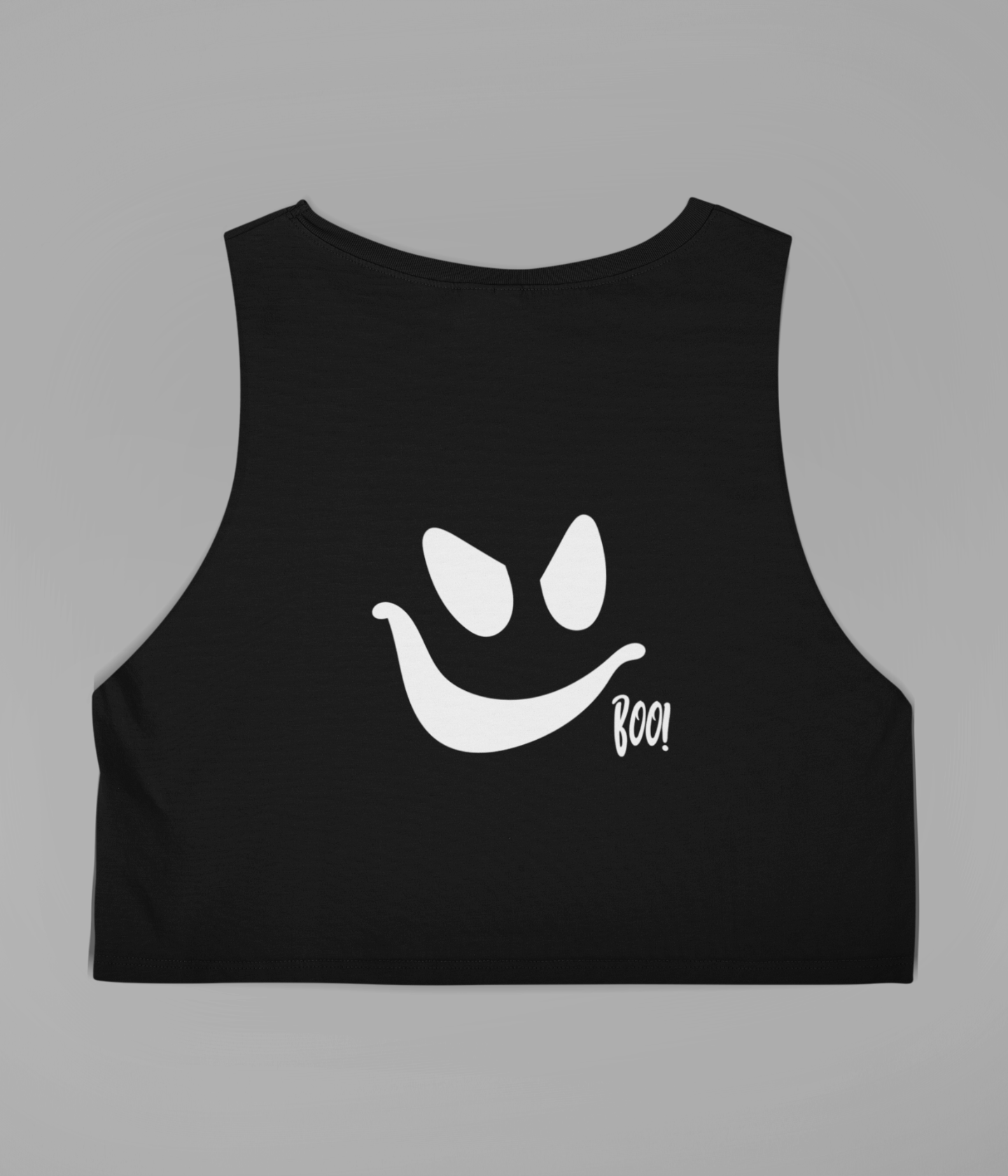 Boo - Women's Crop Tank - aiink