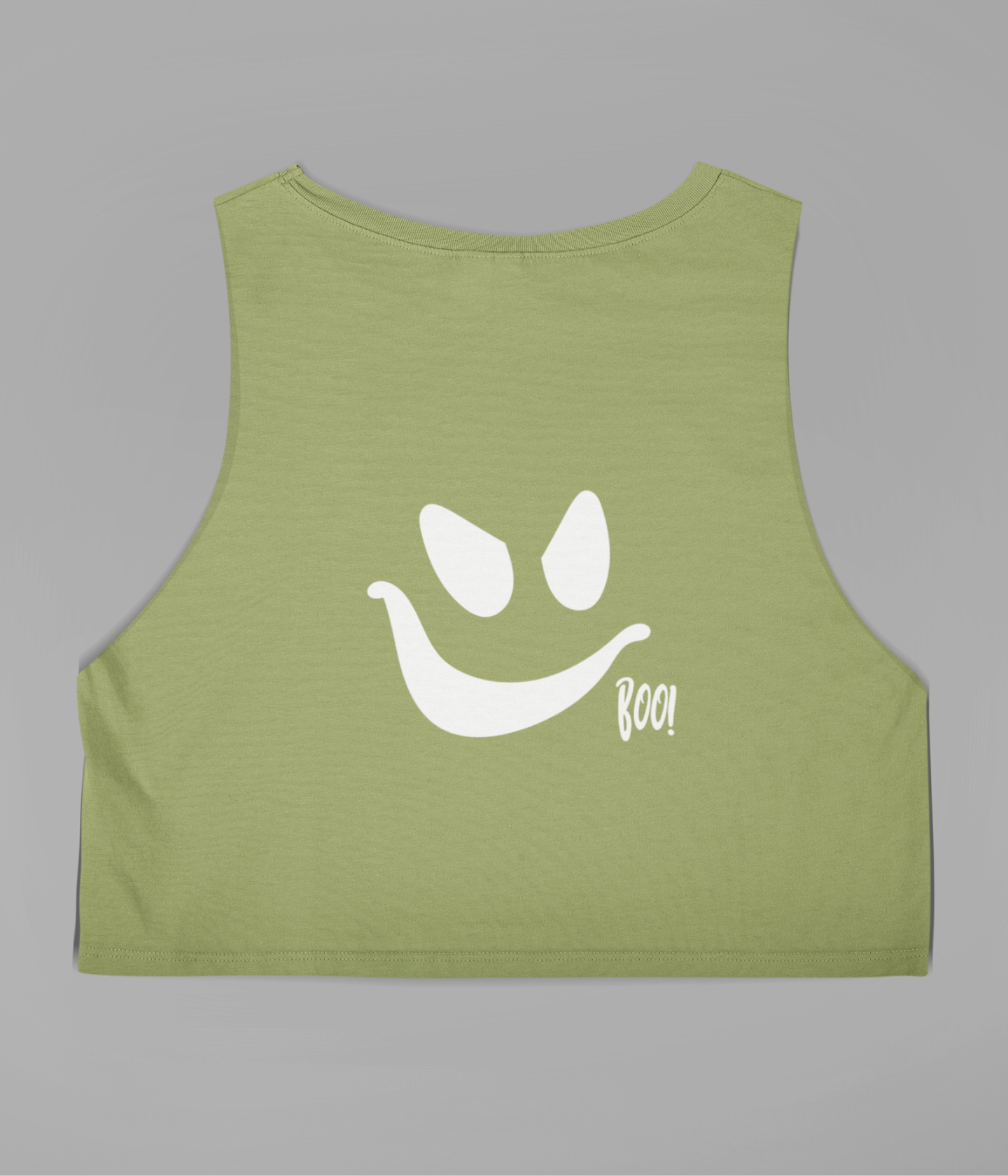 Boo - Women's Crop Tank - aiink