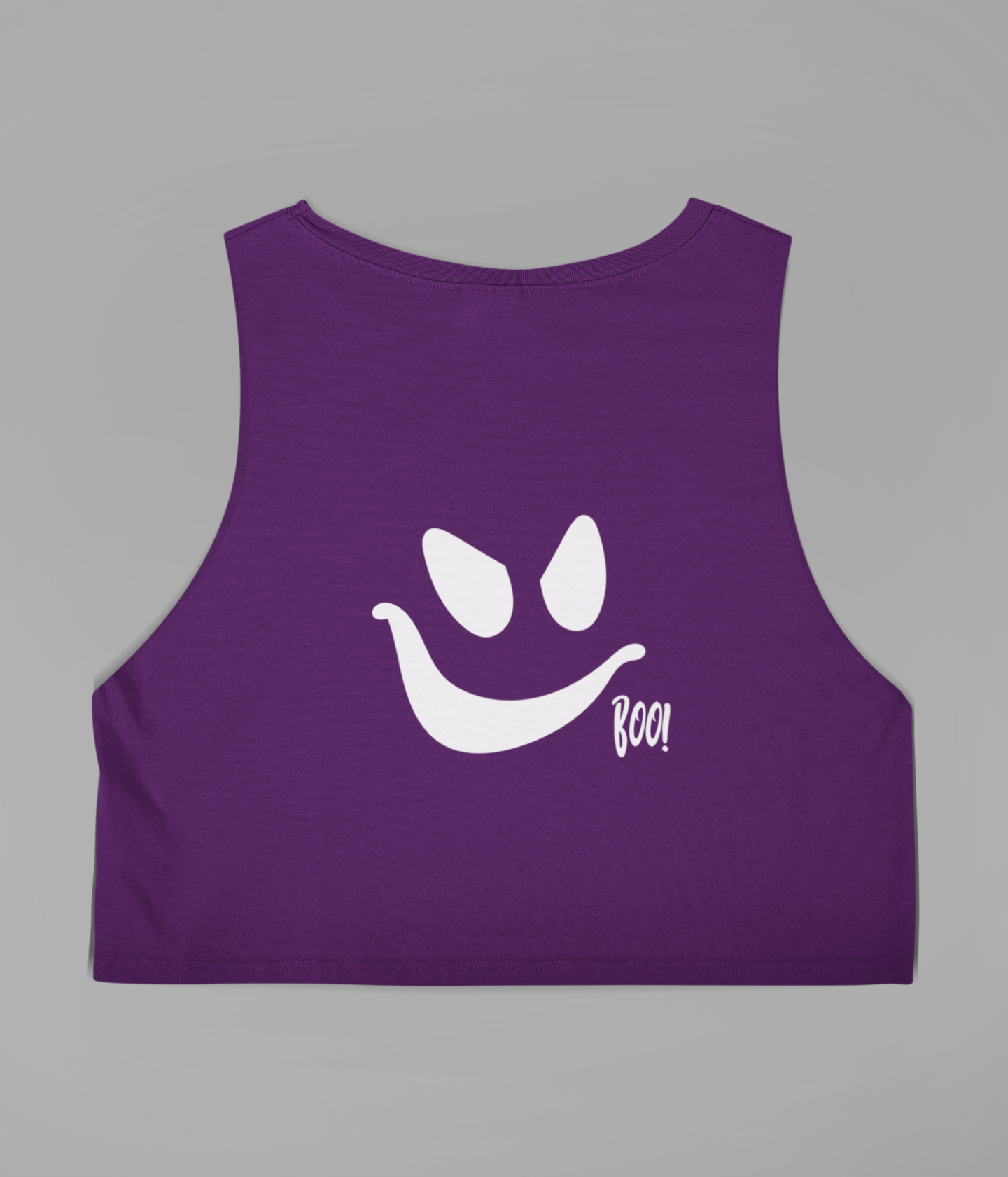 Boo - Women's Crop Tank - aiink