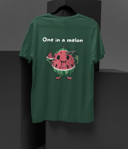 One In A Melon - Unisex Oversized Classic T-Shirt - Dark - aiink