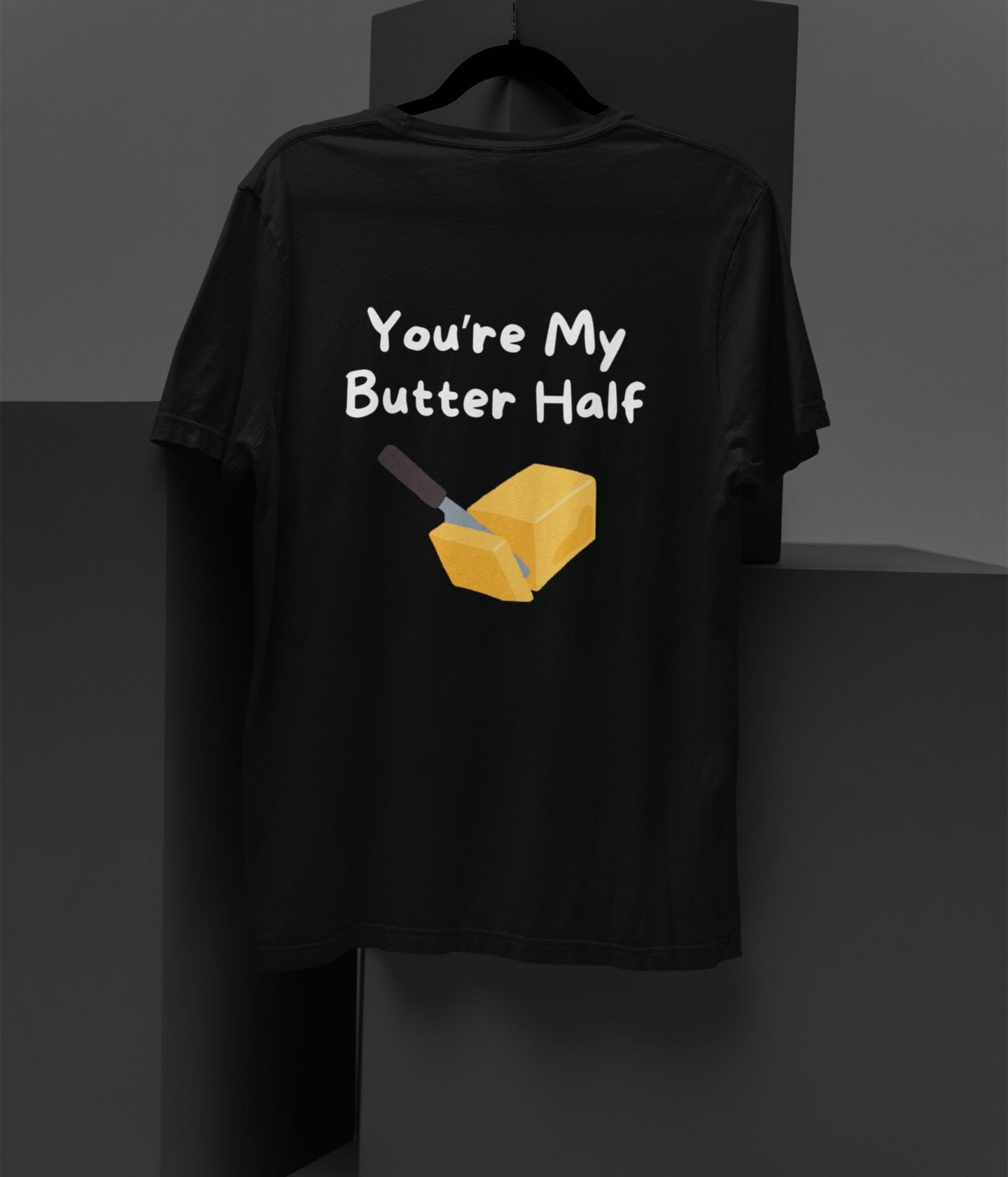 Butter Half - Terry Oversized T-Shirt - Dark - aiink