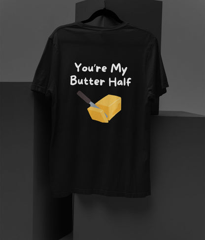 Butter Half - Terry Oversized T-Shirt - Dark - aiink