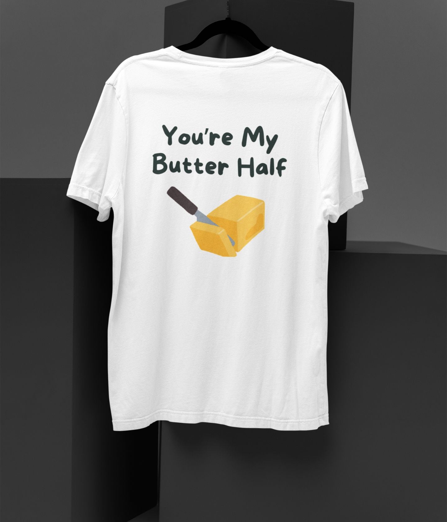 Butter Half - Unisex Oversized Classic T-Shirt - aiink