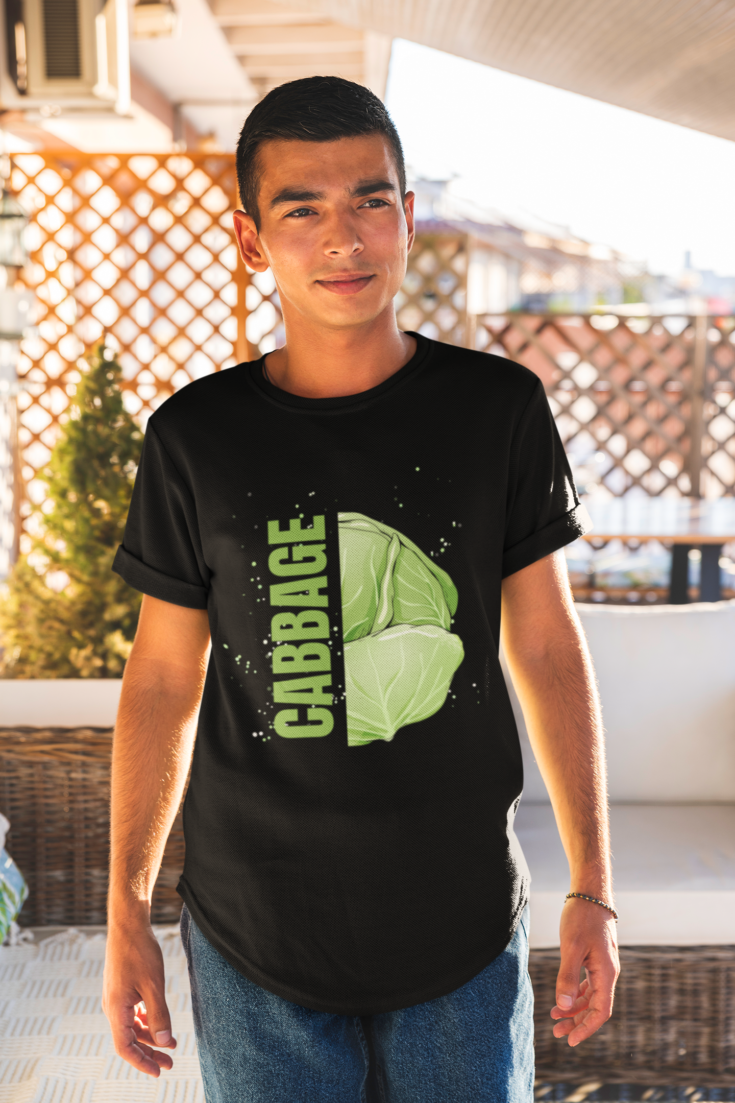 Cabbage! - Men's Supima Cotton T-Shirt - aiink